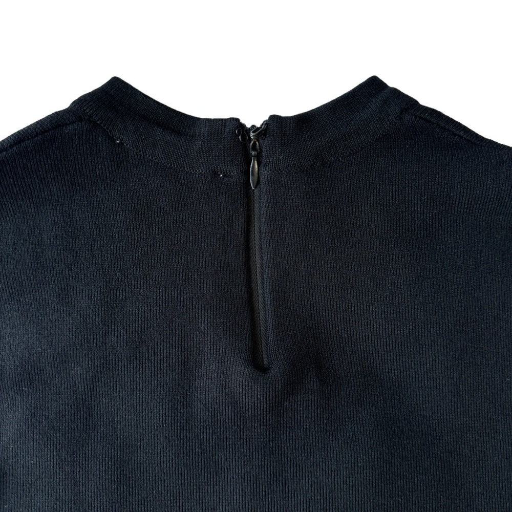 SUZY SHIER BLACK SLEEVELESS SQUARE NECKLINE TOP | SIZE S NWOT - Picture 12 of 16